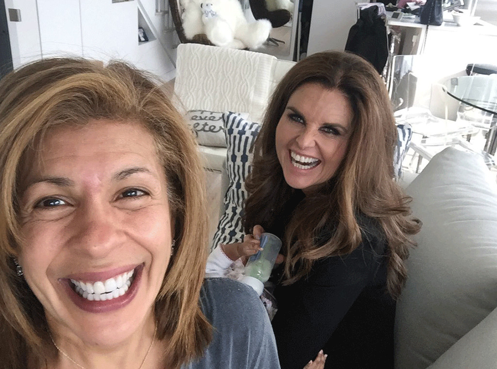 Hoda Kotb, Maria Shriver, Haley Joy Hoda Kotb, Maria Shriver, Haley Joy